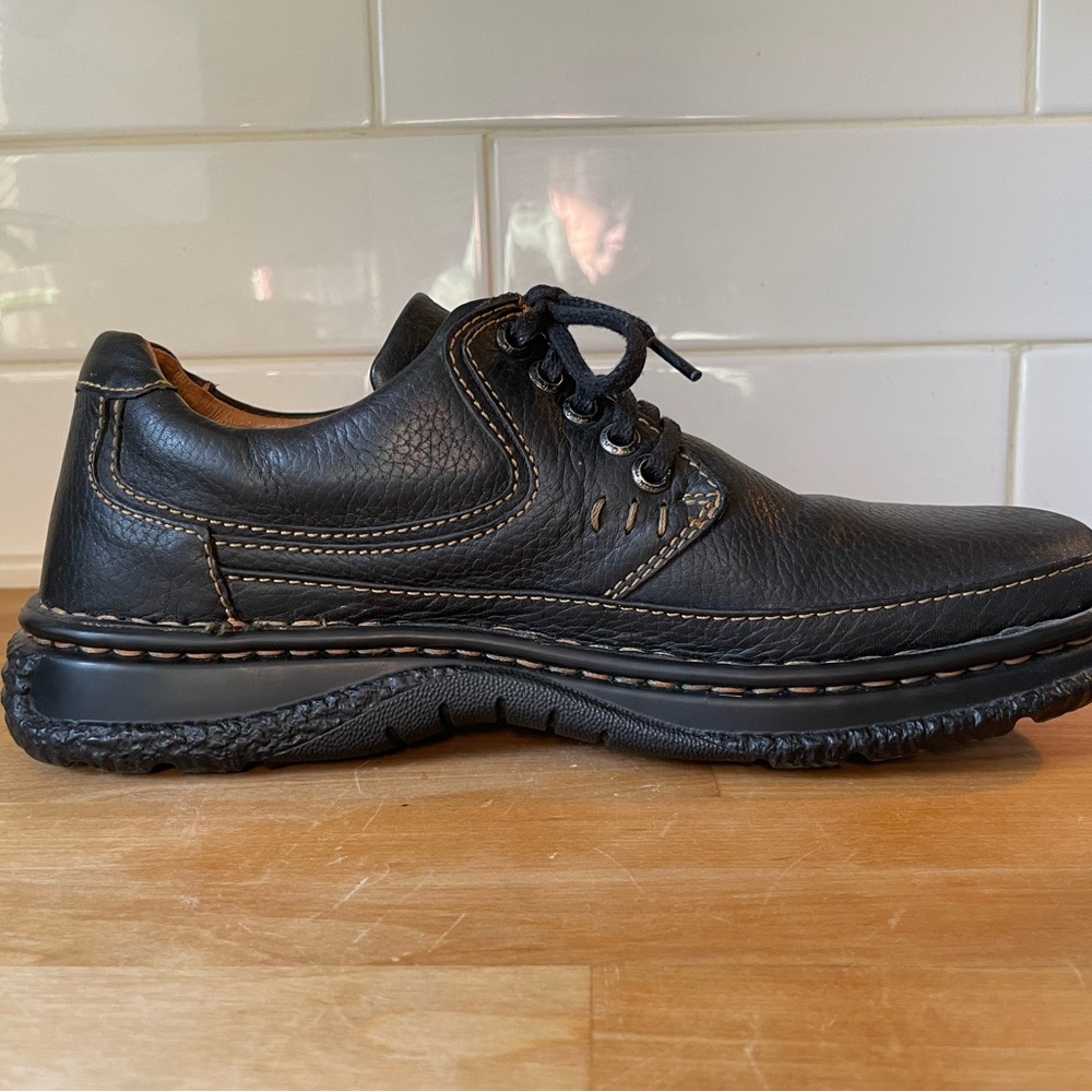 Born Brown Leather Men's Oxfords - Picture 4 of 15